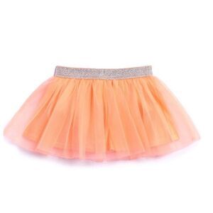 Baby Girls Garanimals Peach & Shimmer Sparkle Tutu Skirt - Sz 12 mo